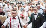 Arabica Entertainment Traegt Musikalisch Zur Besten Stimmung Beim Brautpaar Empfang Einer Deutsch Arabischen Hochzeit Bei